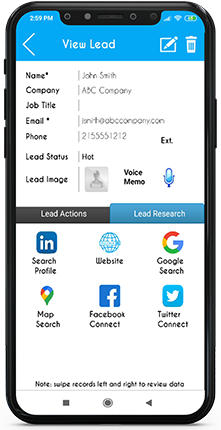 Check Leads background